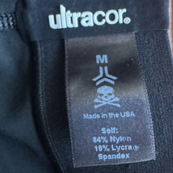 ULTRACOR x SoulCycle Scatter Skull Leggings Size Medium Women’s workout pants - Picture 5 of 10